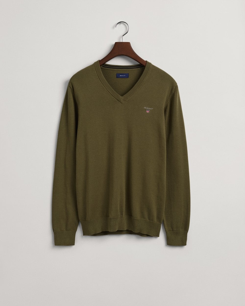 Classic Cotton V-Neck Sweater