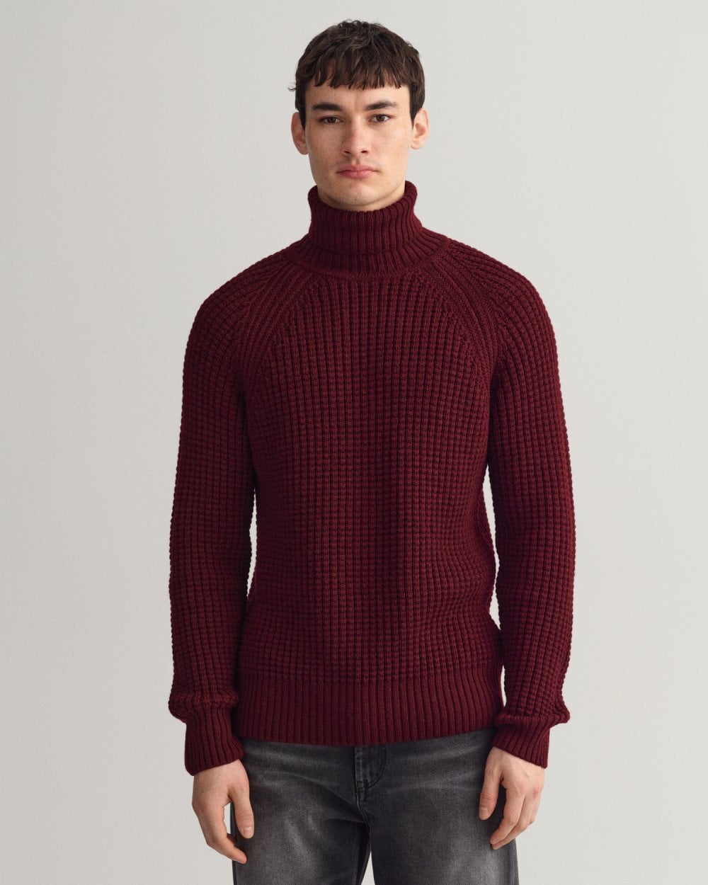 Textured Rollneck Sweater