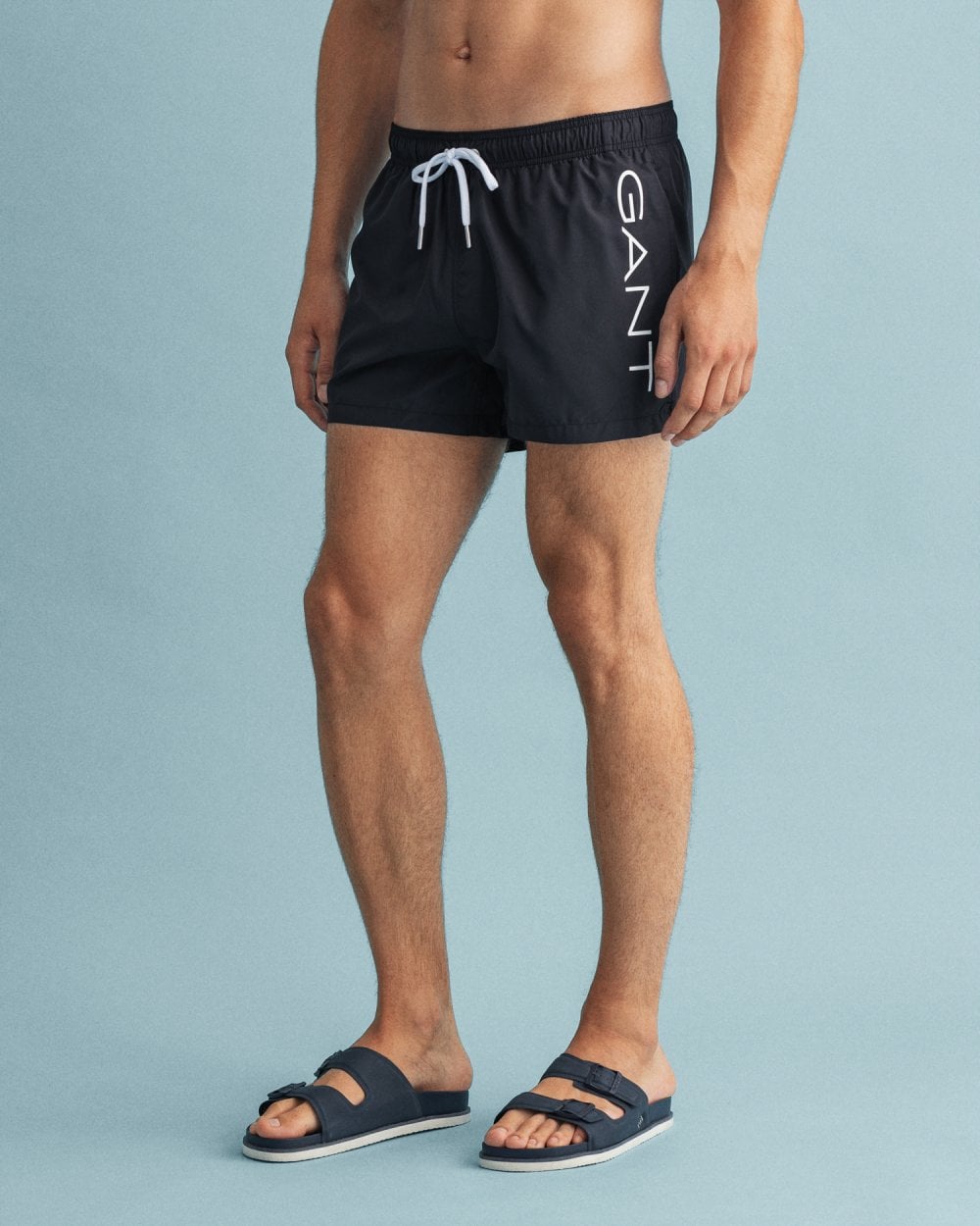 Short Cut Lightweight Logo Swim Shorts