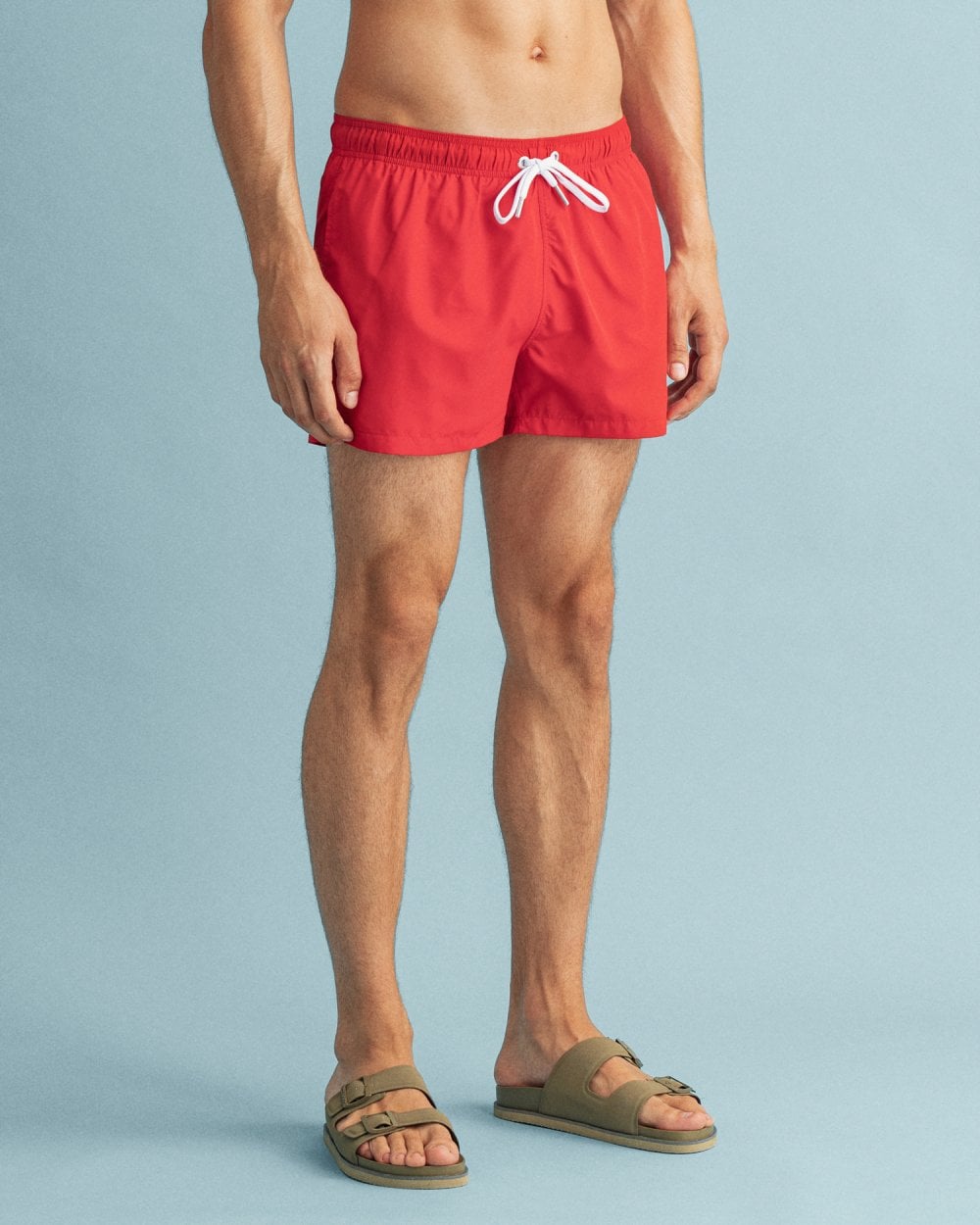 Short Cut Lightweight Logo Swim Shorts