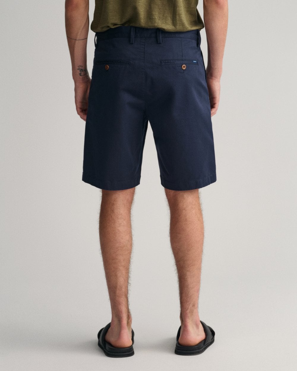 Hallden Slim Fit Twill Shorts