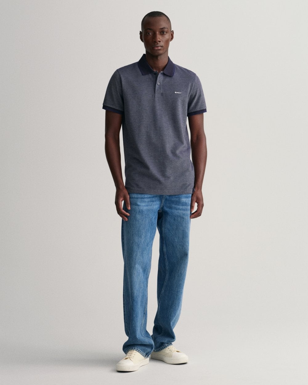 4-Color Oxford Pique Polo Shirt