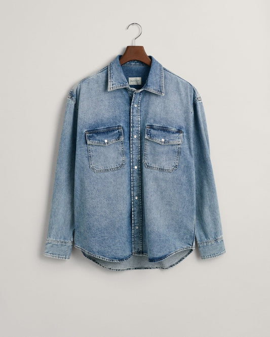 Oversized Denim Shirt