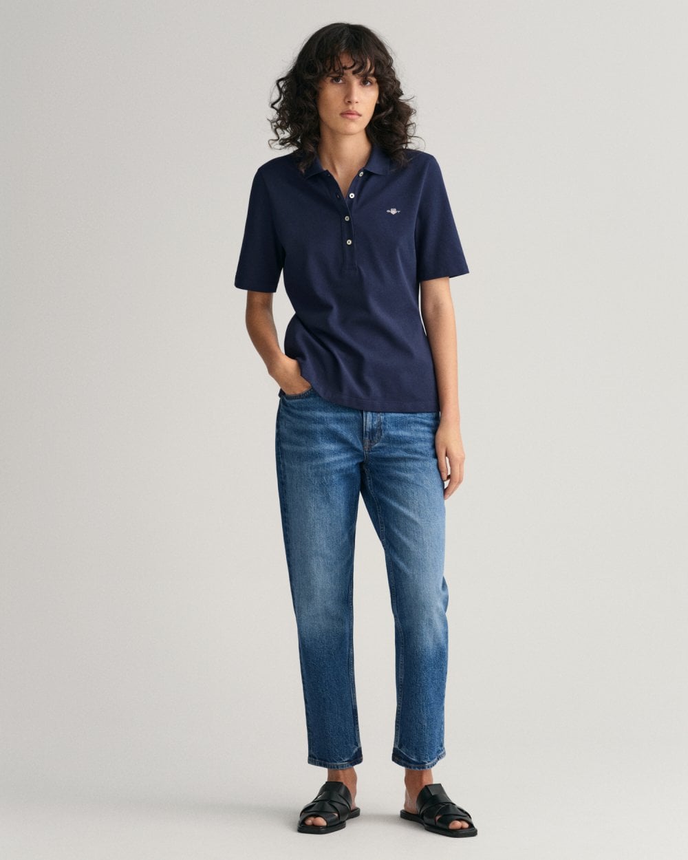 Shield Pique Polo Shirt