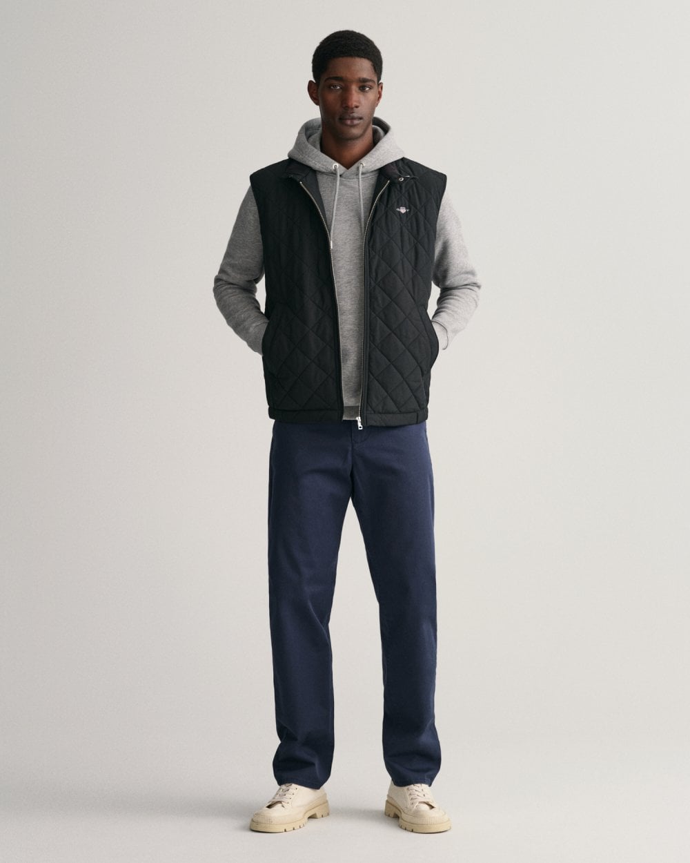 Quilted Windcheater Vest