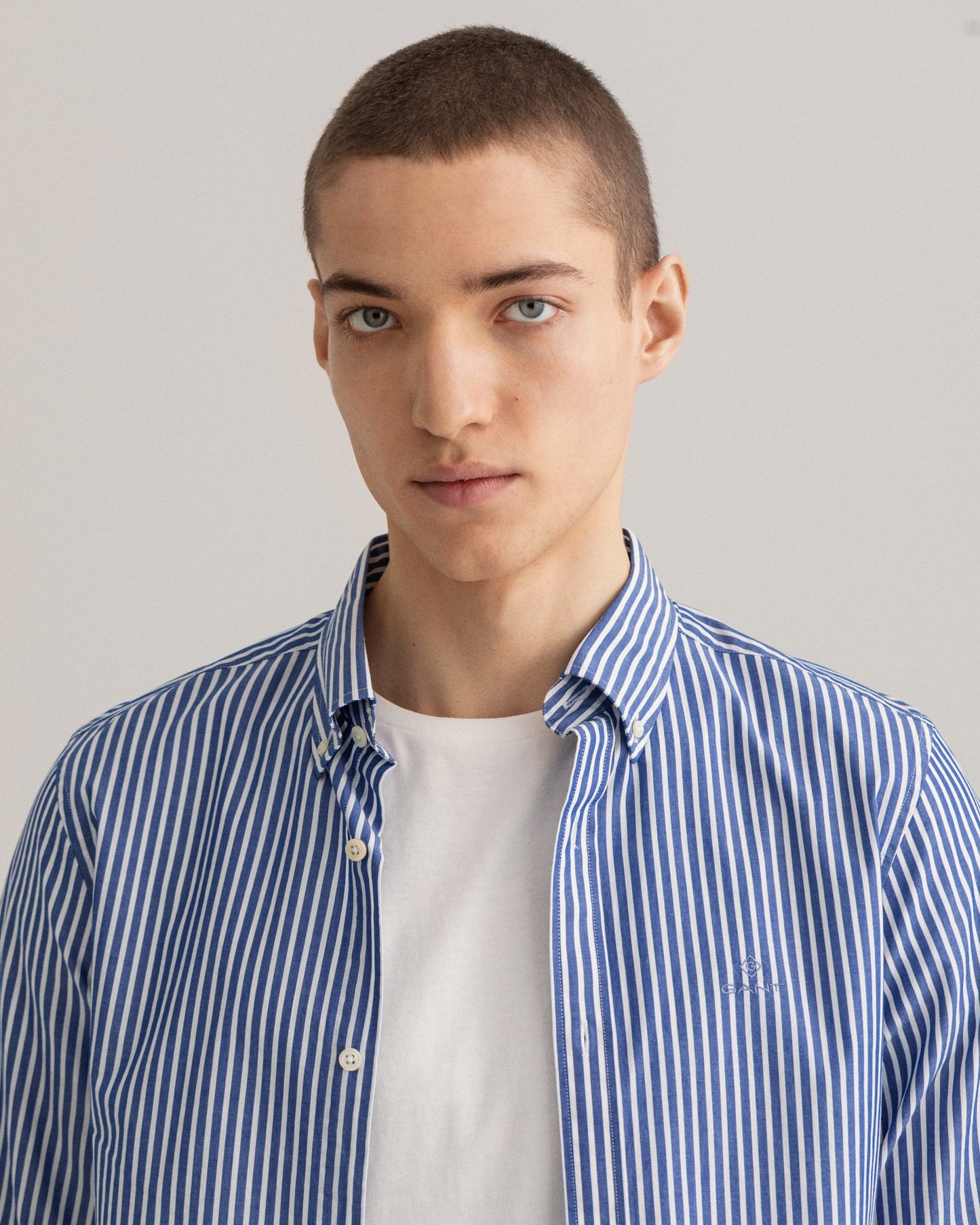 Slim Fit Stripe Broadcloth Shirt