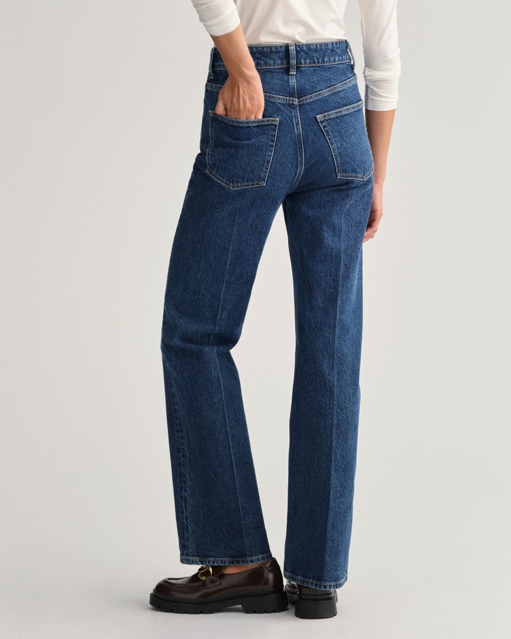 High-Waisted Flare Jeans