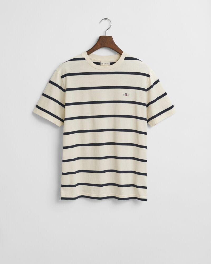 STRIPED TSHIRT Beige / S