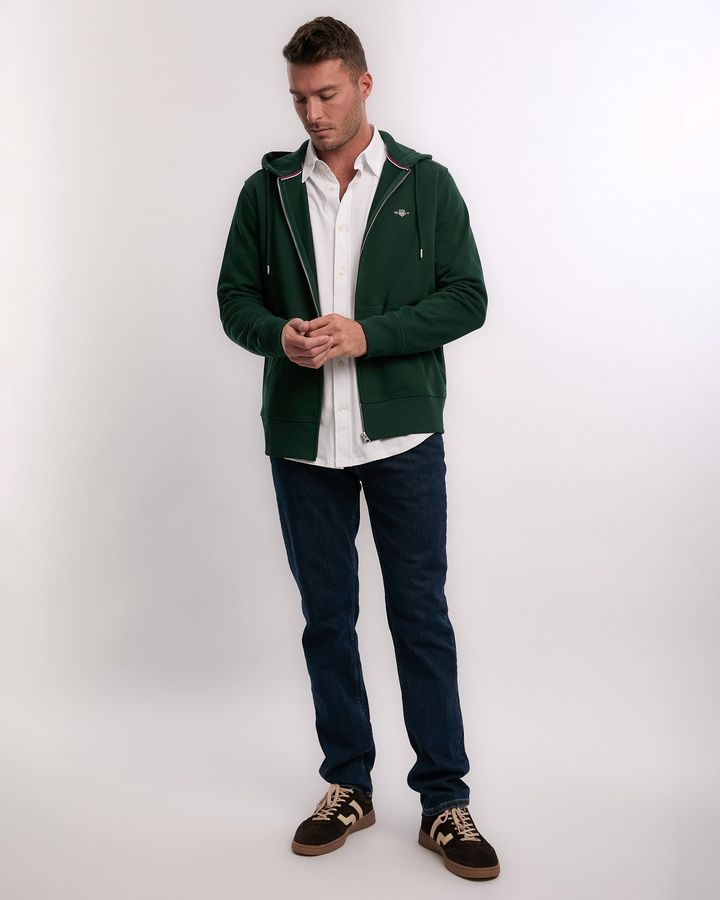 Regular Shield Full-Zip Hoodie