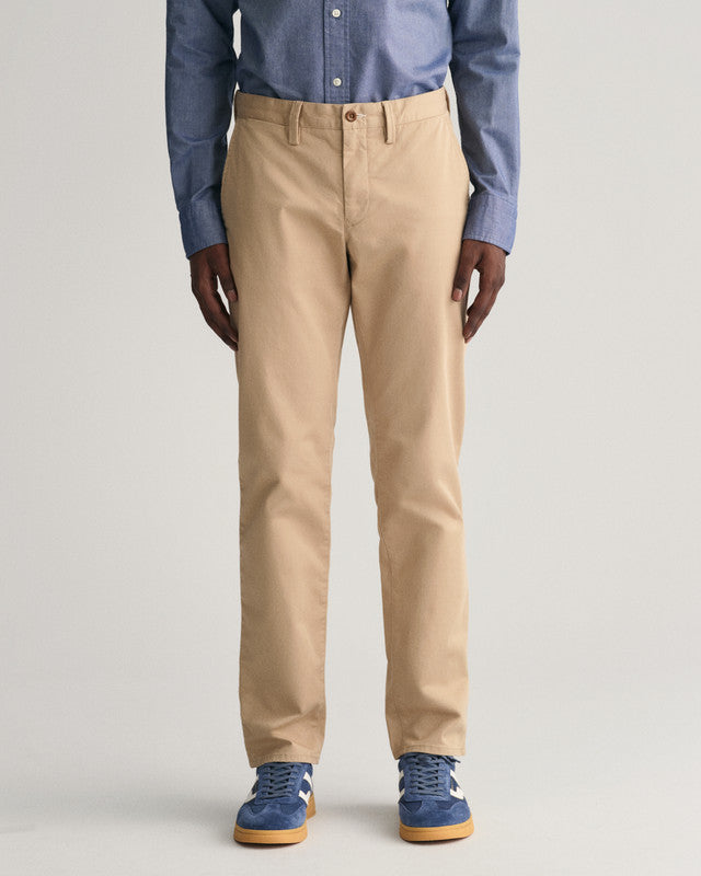 Slim Fit Twill Chinos