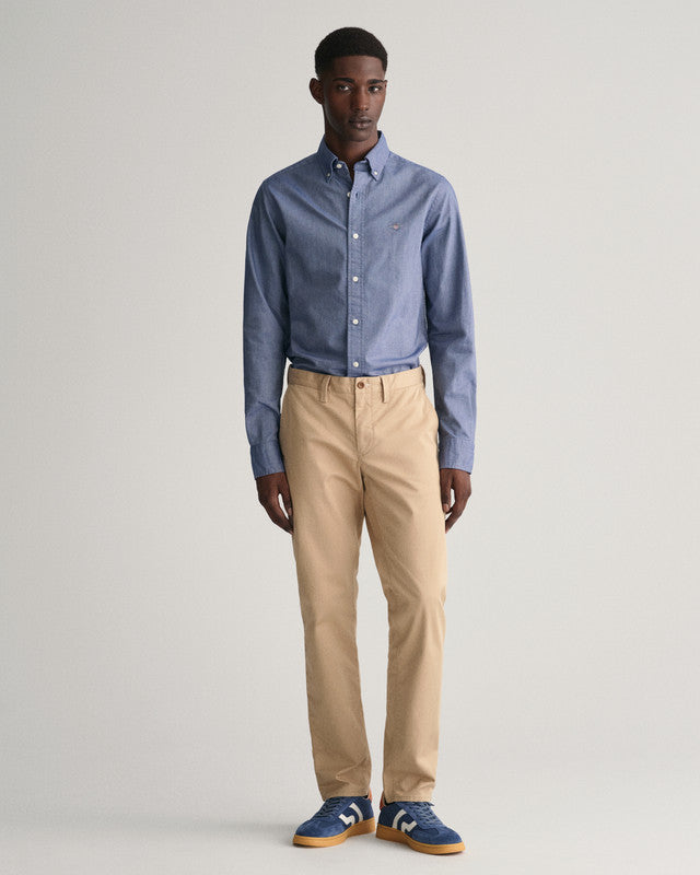 Slim Fit Twill Chinos