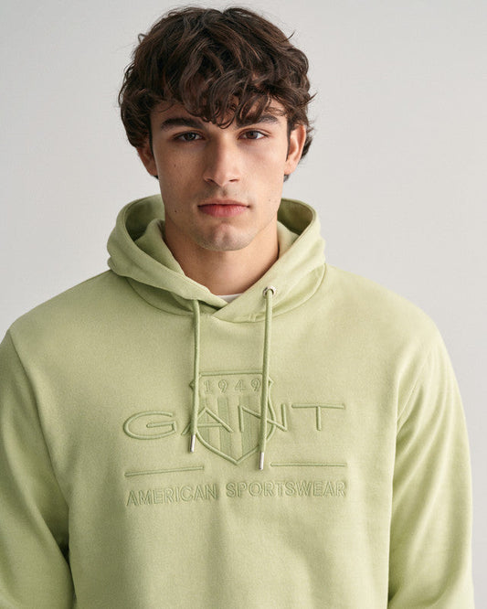 Tonal Shield Hoodie