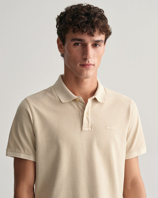 Sunfaded Piqué Polo Shirt