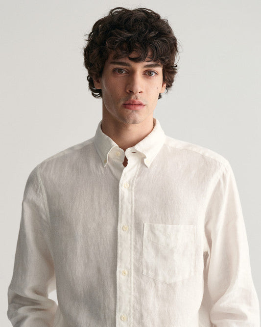 Regular Fit Linen Shirt