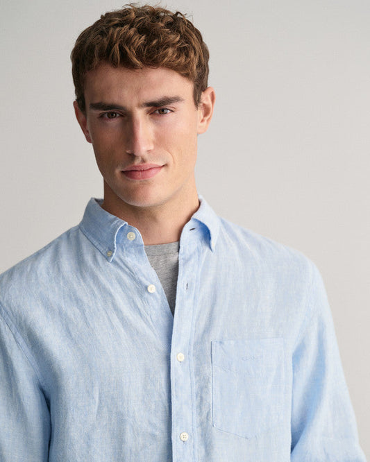 Regular Fit Linen Shirt