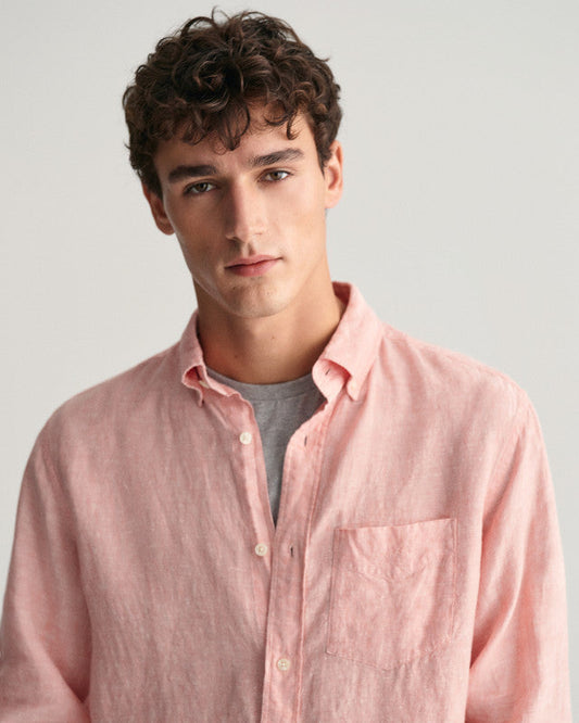 Regular Fit Linen Shirt