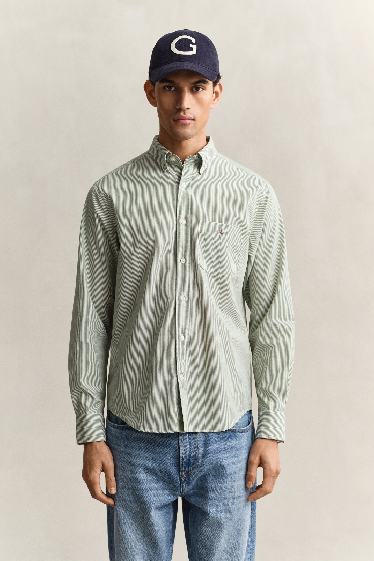 Regular Classic Poplin Banker Shirt