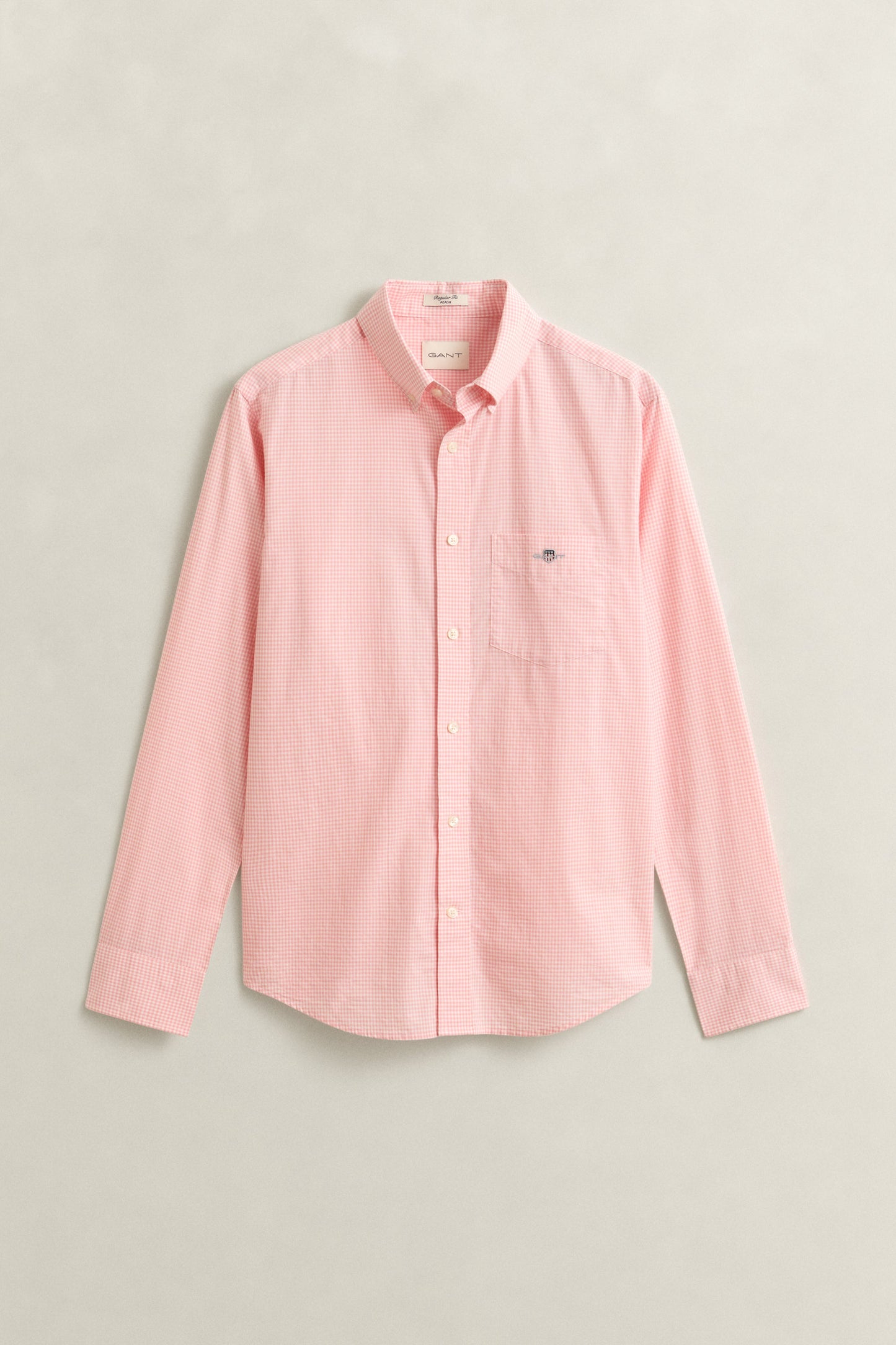Regular Classic Poplin Gingham Shirt