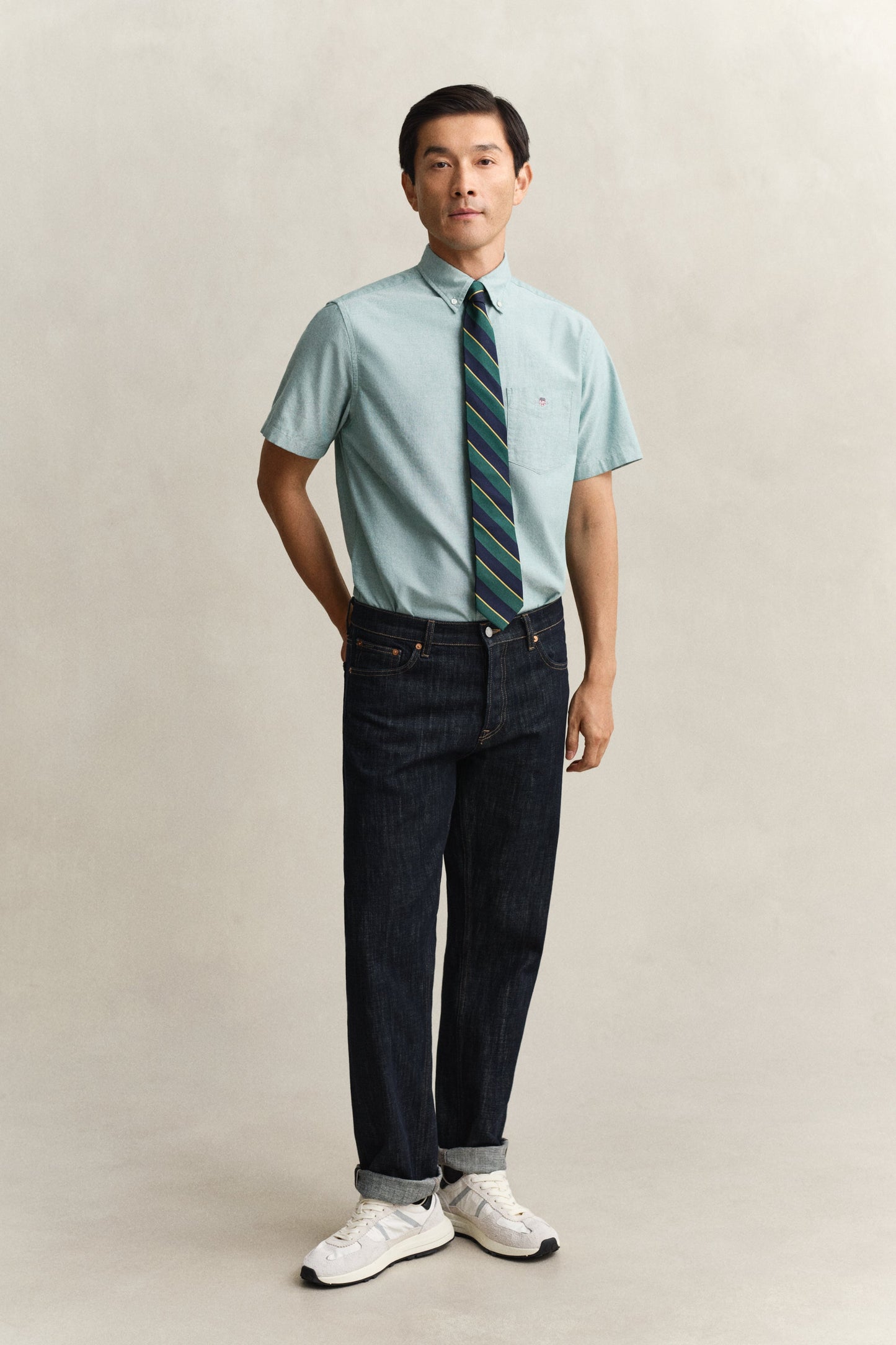 Regular Classic Oxford Short Sleeve Shirt
