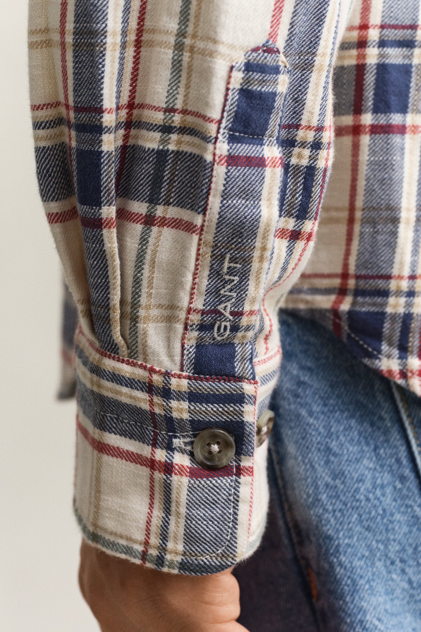 Regular Twill Patch Pocket Shirt