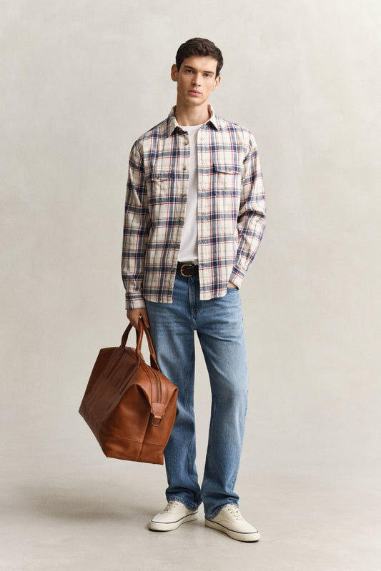 Twill Patch Pocket Shirt