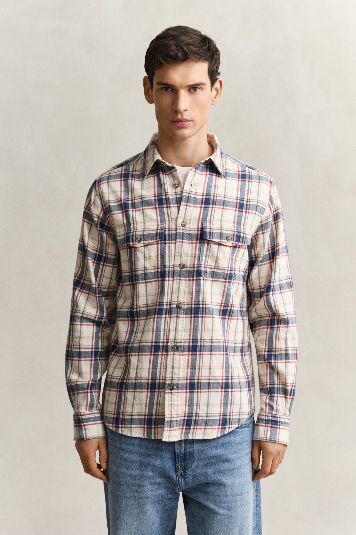 Twill Patch Pocket Shirt