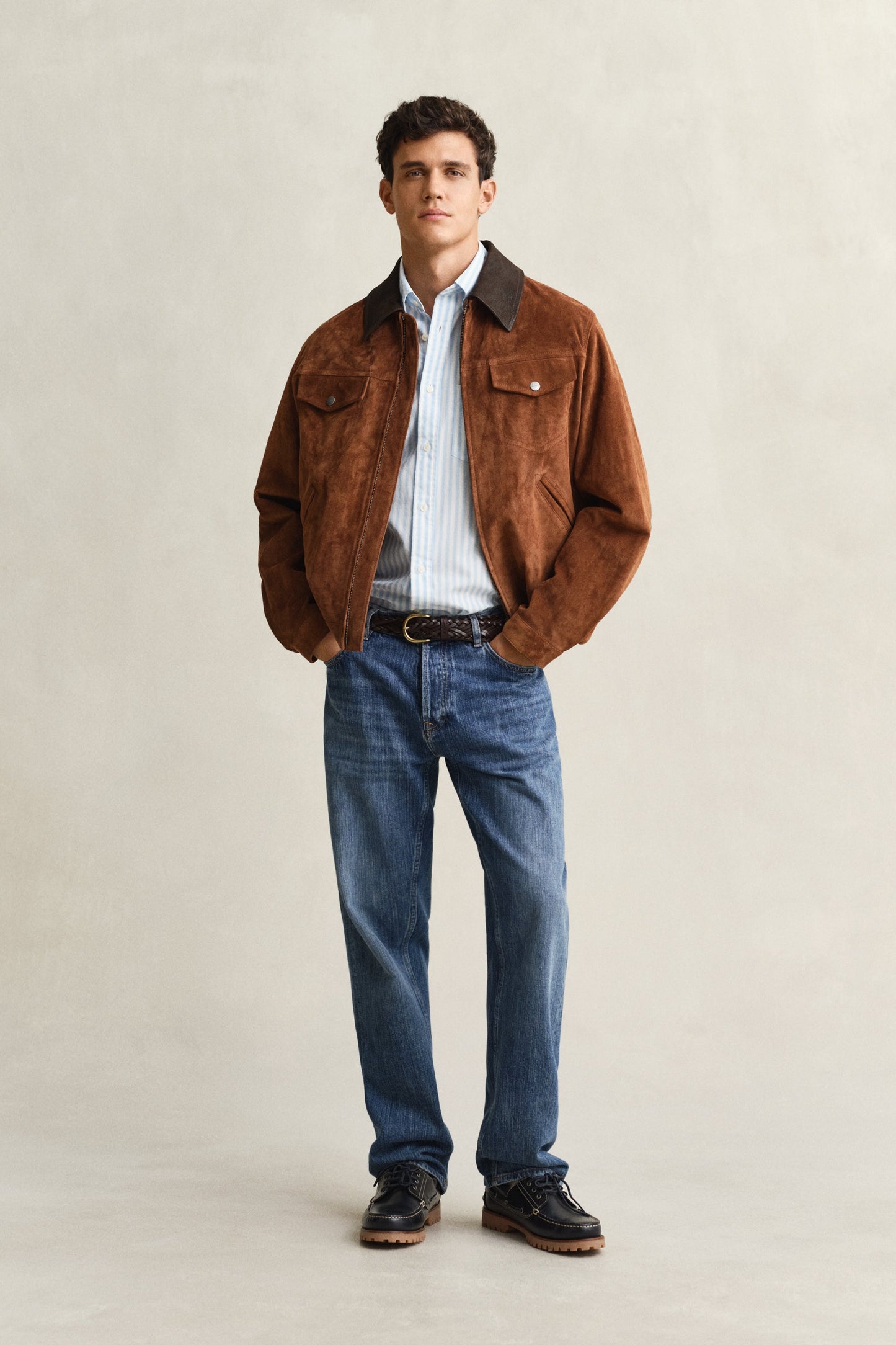Regular Classic Poplin Stripe Shirt