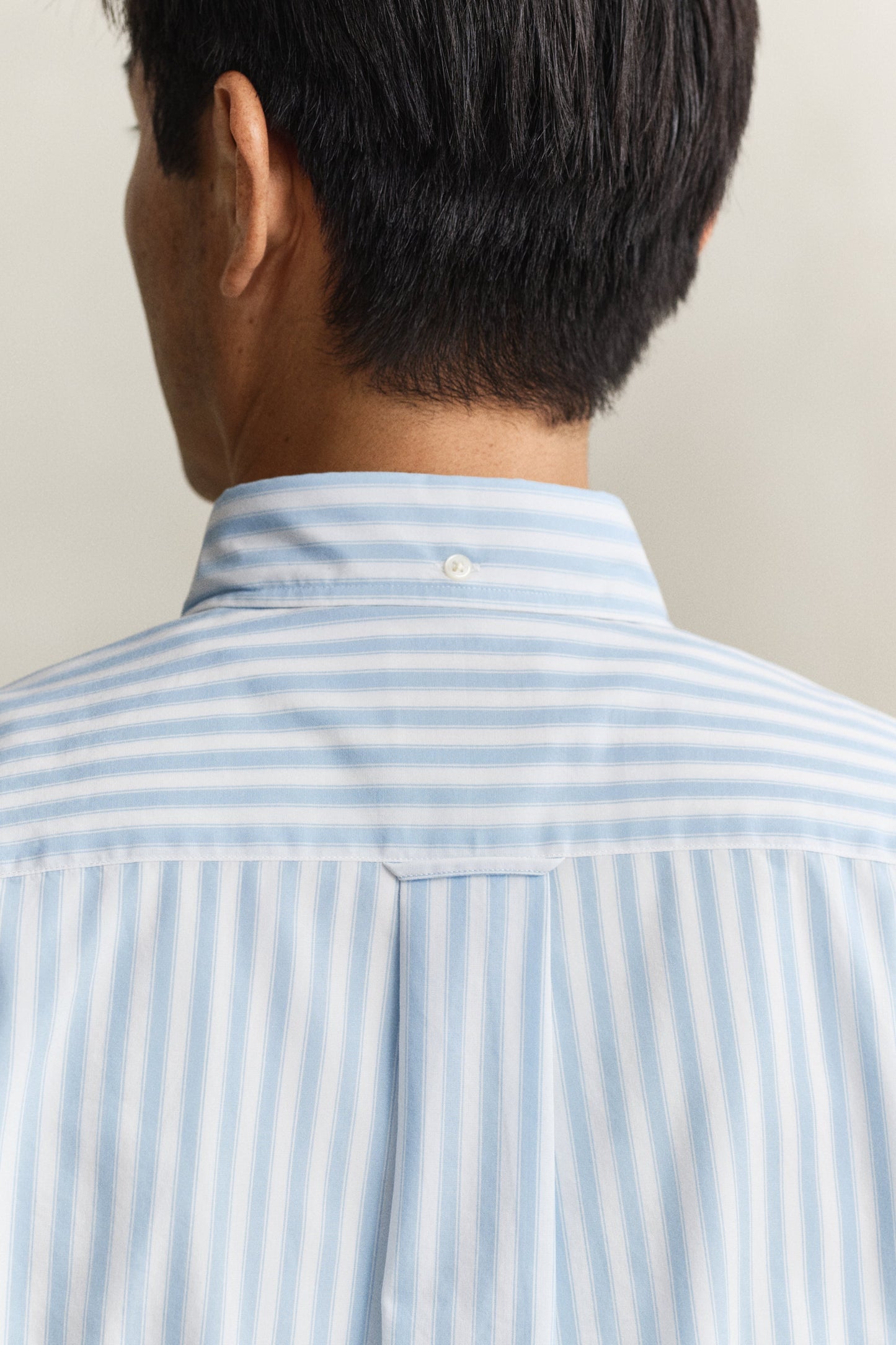 Regular Classic Poplin Stripe Ss Shirt