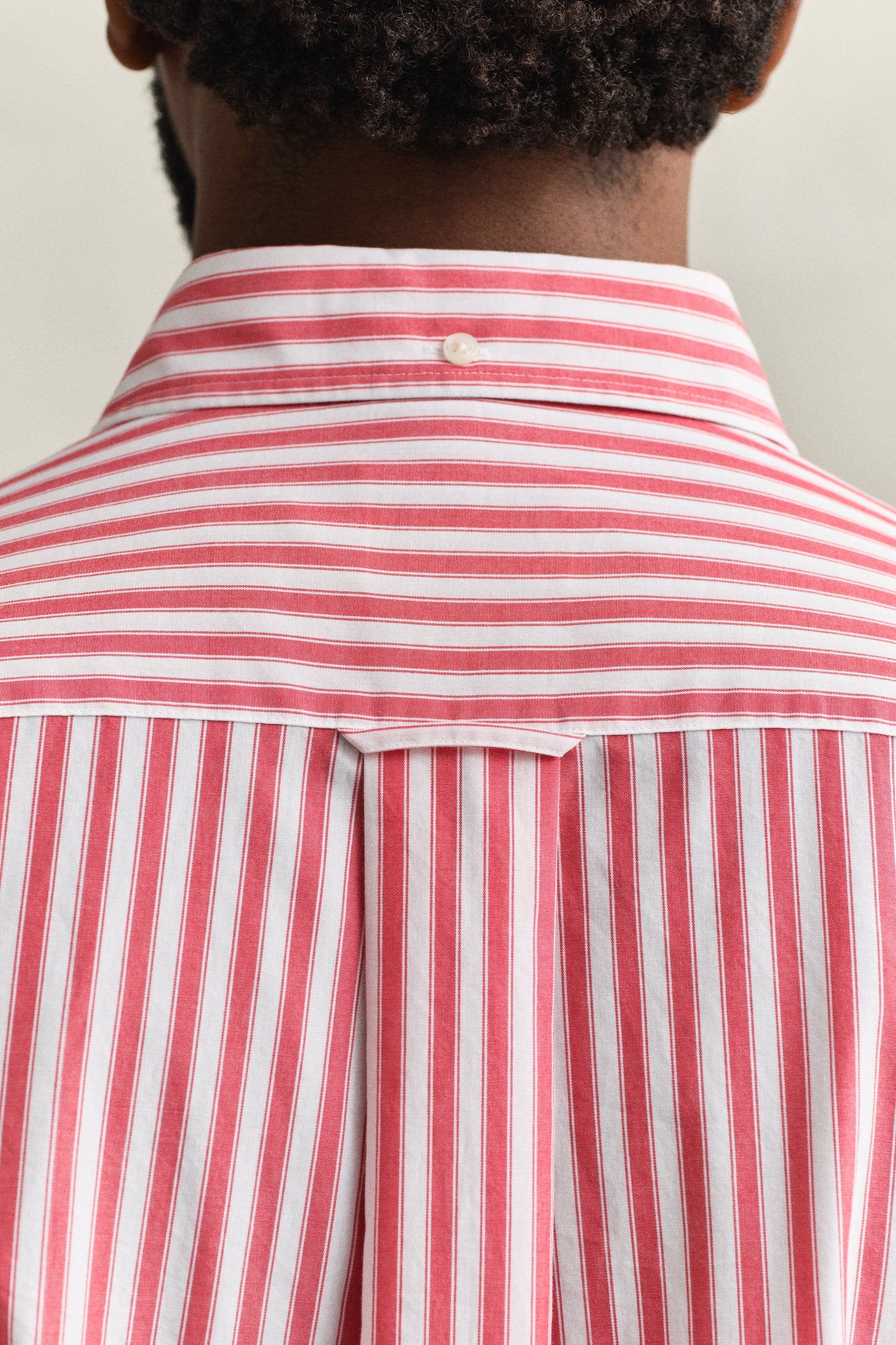 Regular Classic Poplin Stripe Ss Shirt