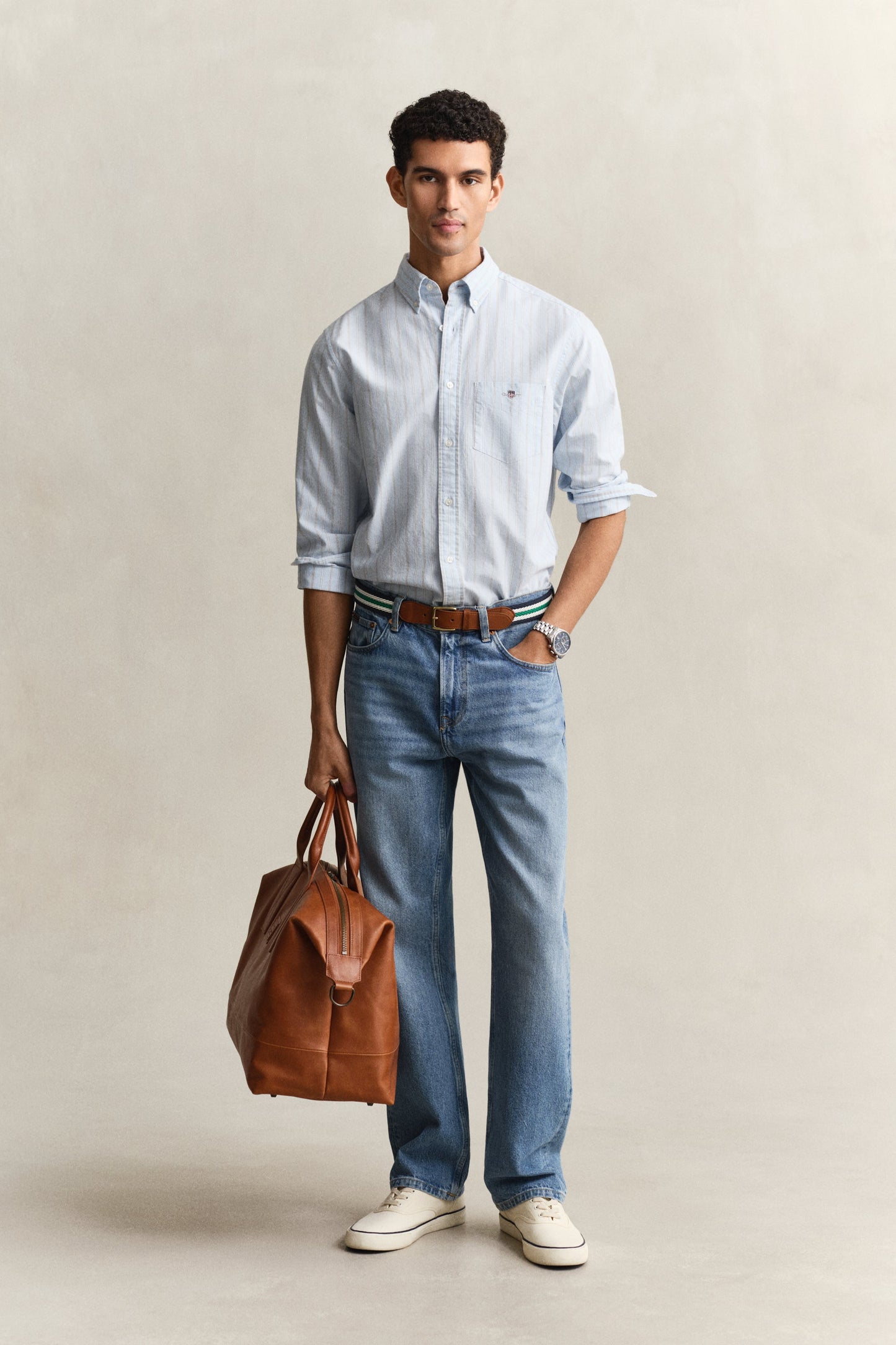 Regular Classic Oxford Stripe Shirt