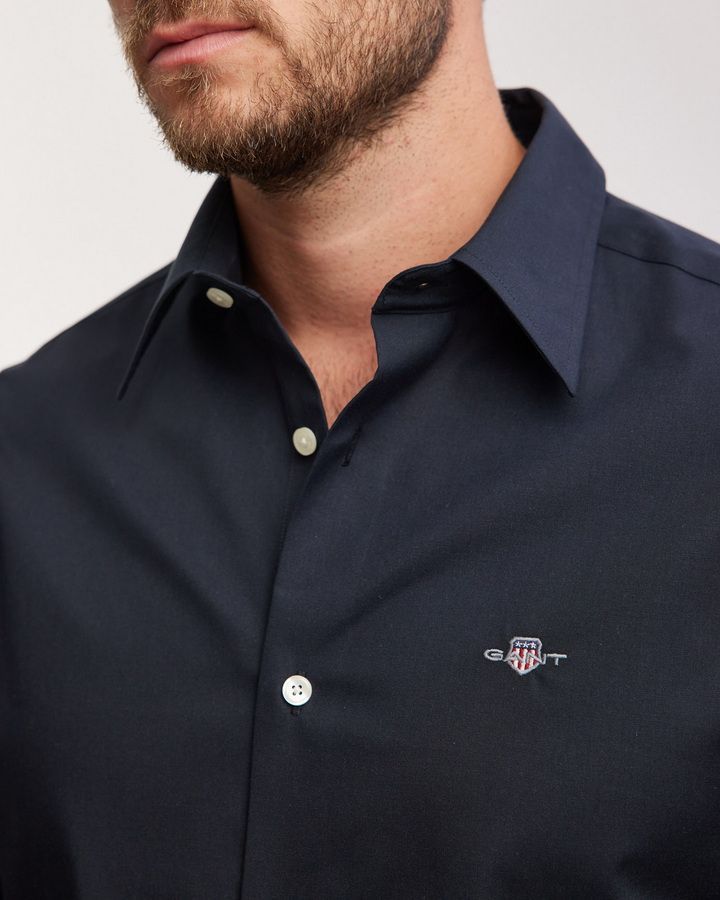 Slim Stretch Poplin Shirt