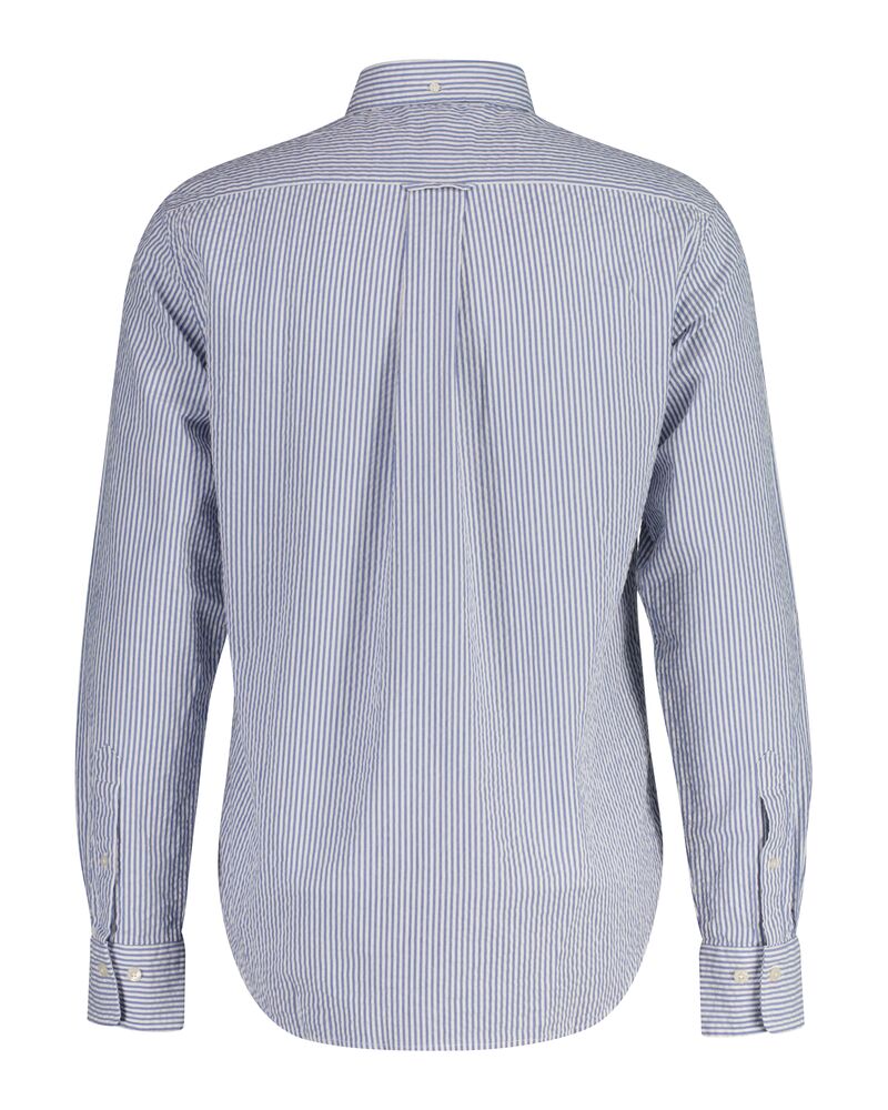 REG SEERSUCKER STRIPE SHIRT Blue / S