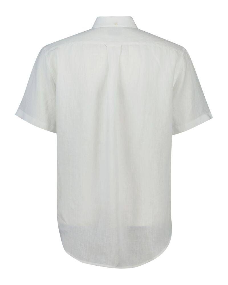 REG LINEN SS SHIRT White / S