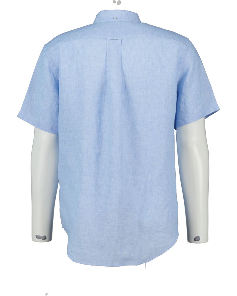 REG LINEN SS SHIRT Blue / S