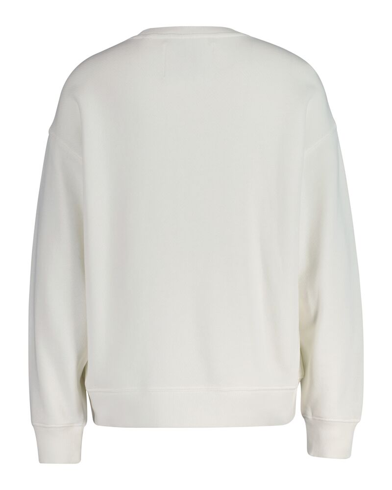 GRAPHIC C-NECK SWEAT White / S