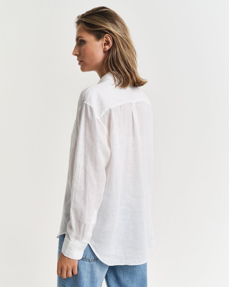 REL LINEN SHIRT White / 32