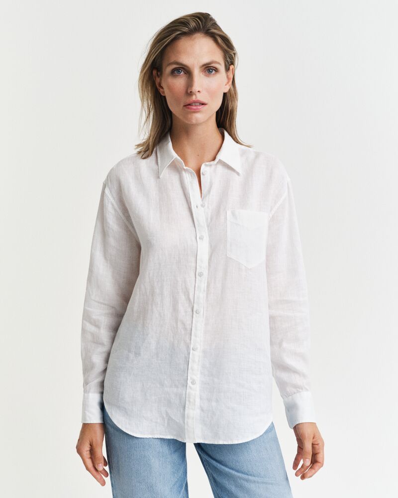 REL LINEN SHIRT White / 32