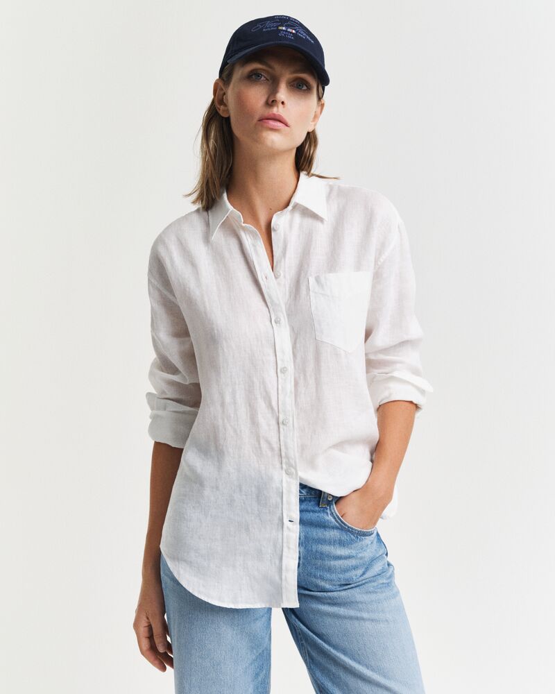 REL LINEN SHIRT White / 32
