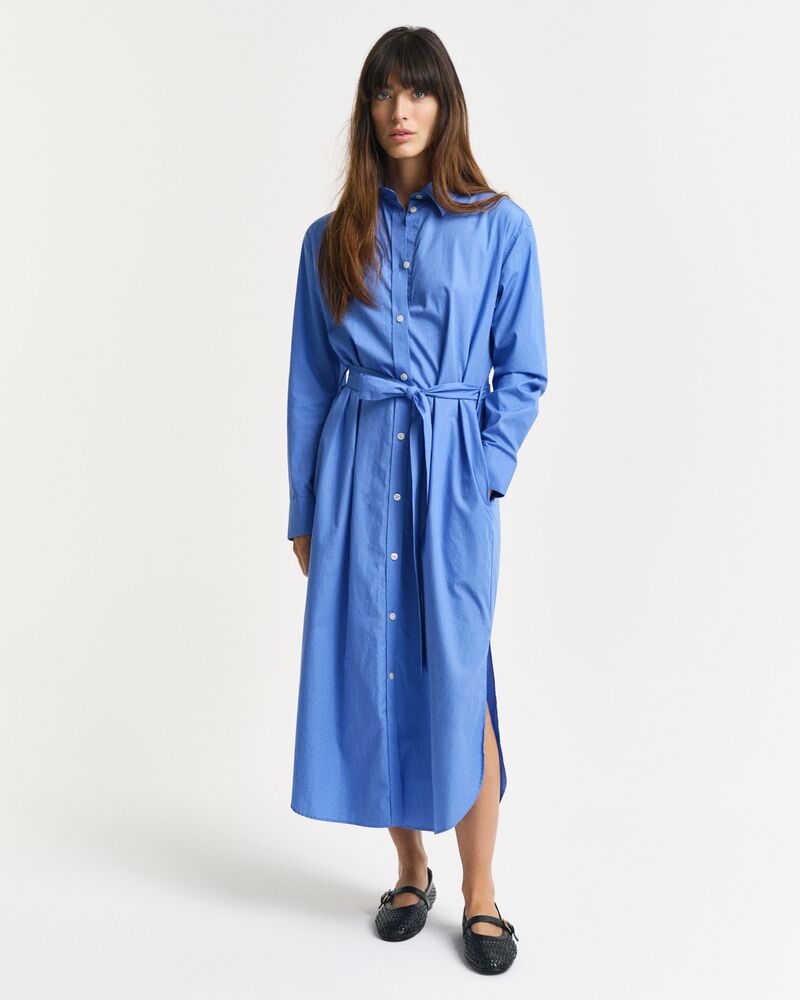 REL POPLIN SHIRT DRESS Blue / 32