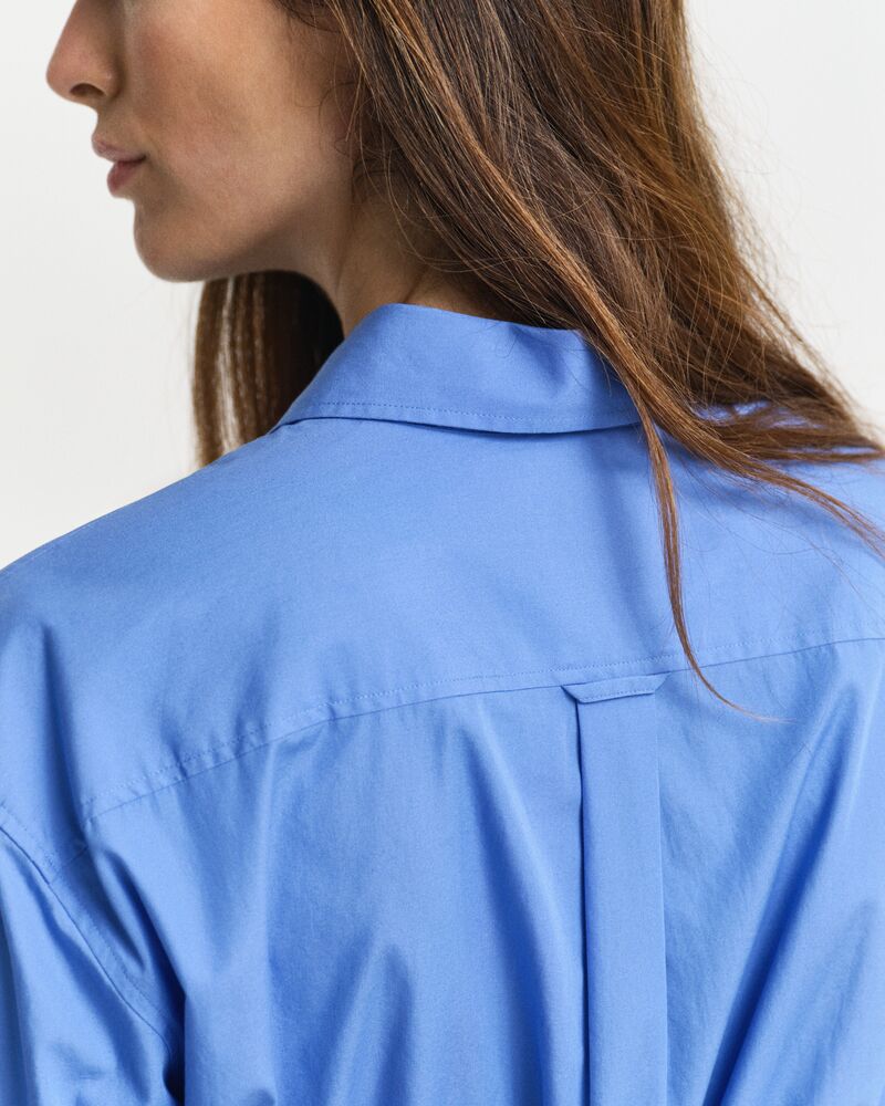 REL POPLIN SHIRT DRESS Blue / 32