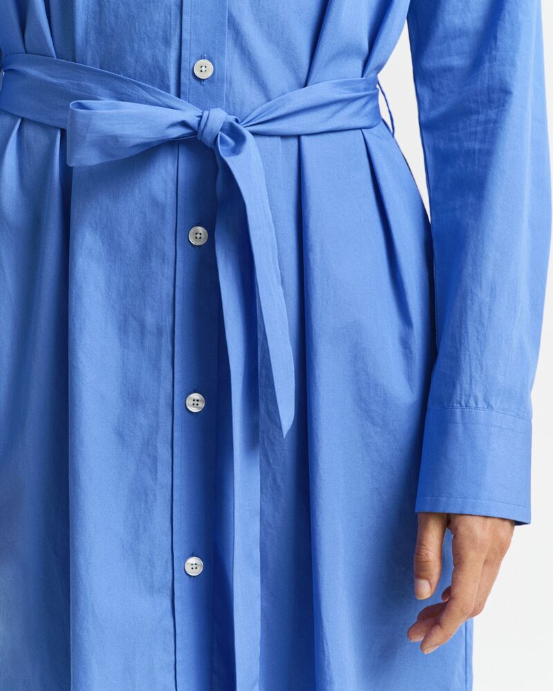 REL POPLIN SHIRT DRESS Blue / 32