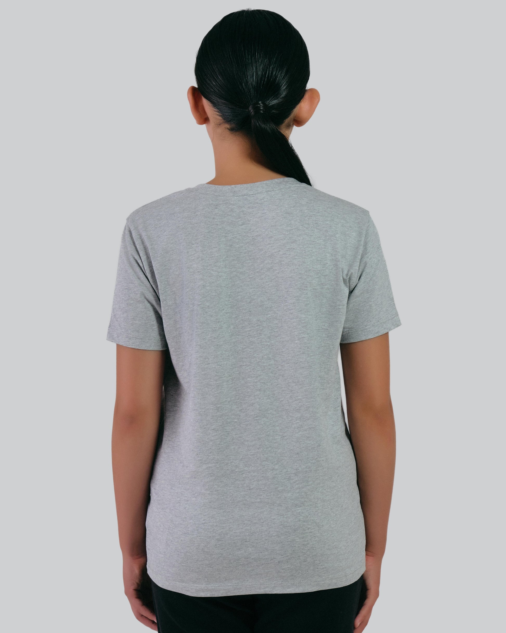 Teens Shield T-Shirt Light Grey Melange / 146/152