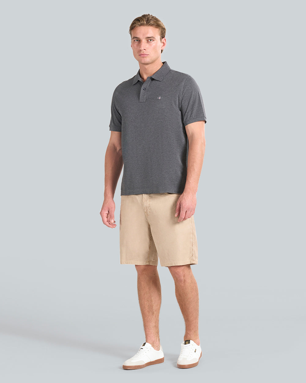 Regular Fit Shield Piqué Polo Shirt