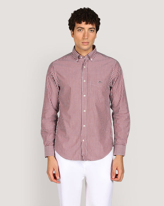 Gant Regular Classic Popl Stripe Shirt For Men
