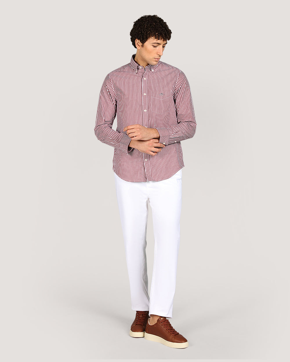 Gant Regular Classic Popl Stripe Shirt For Men