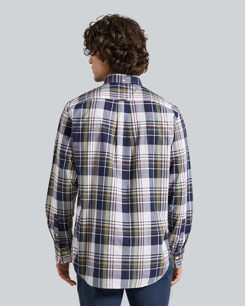 Regular Fit Poplin Check Shirt