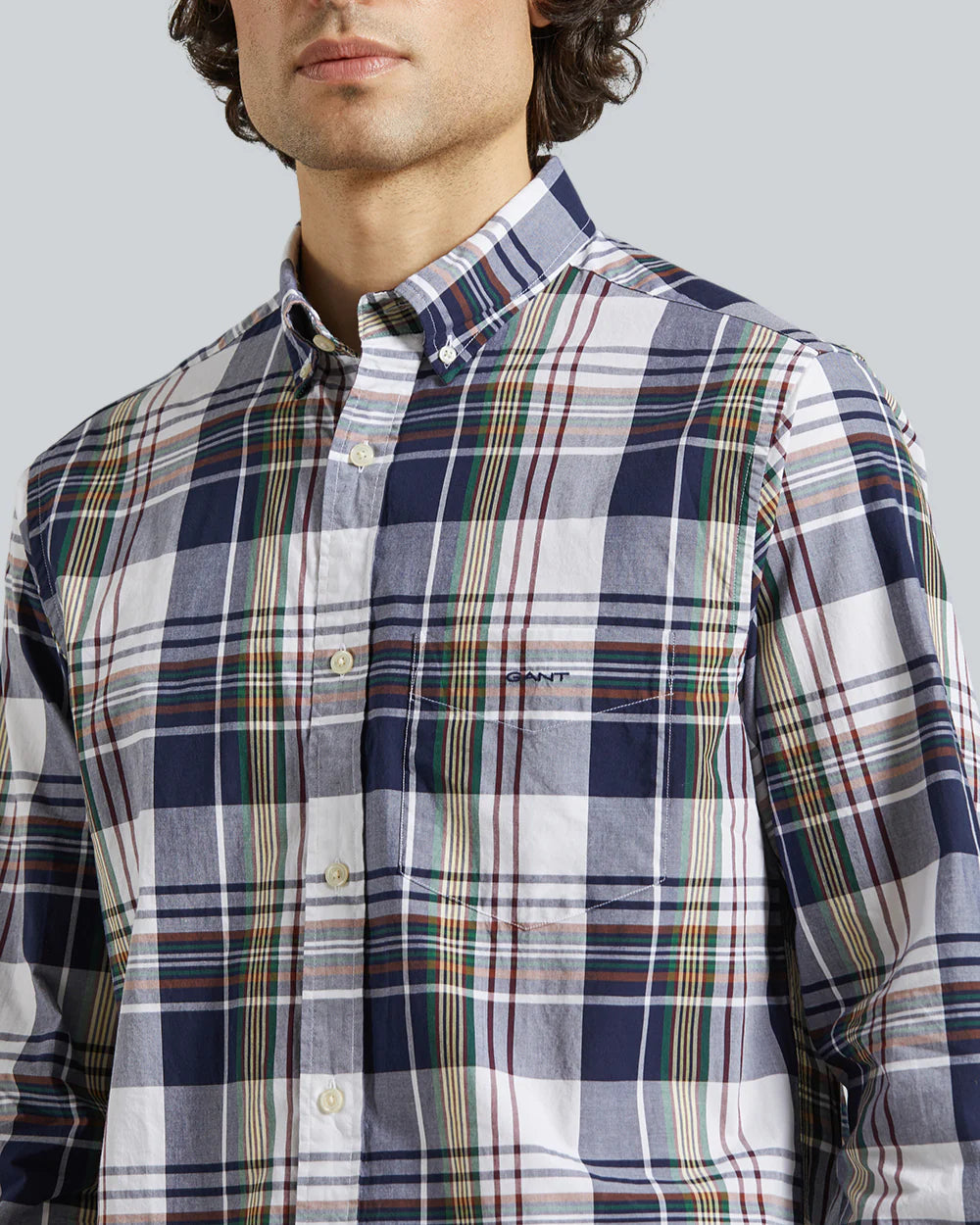 Regular Fit Poplin Check Shirt