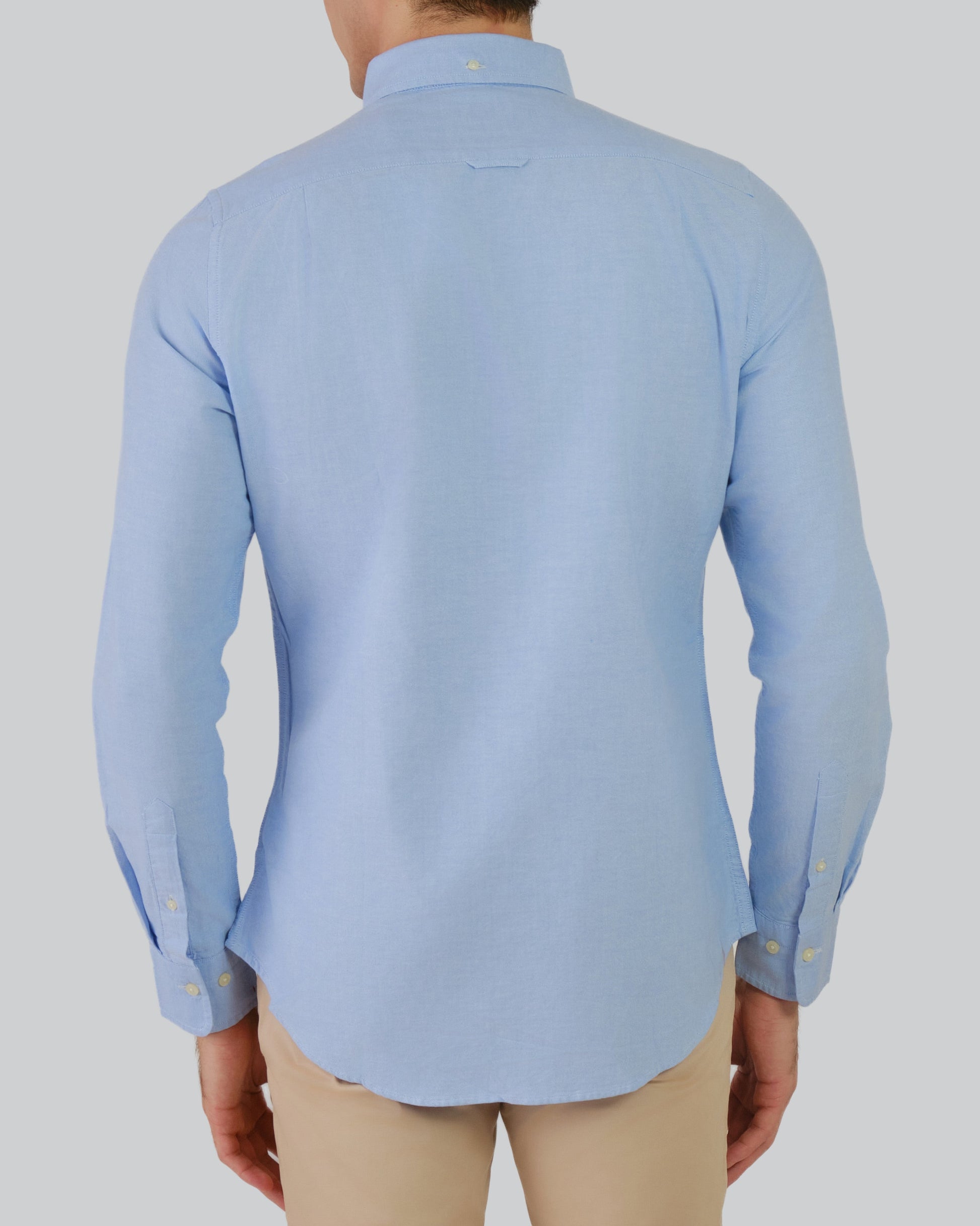 Slim Oxford Shirt Capri Blue / M