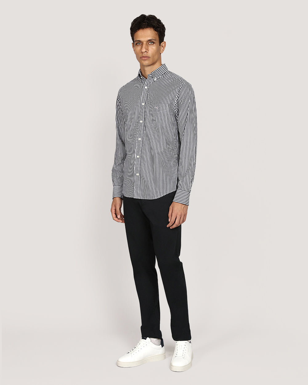 Gant Regular Classic Poplin Stripe Shirt