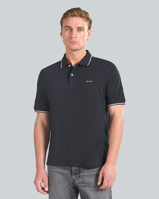 Tipped Piqué Polo Shirt